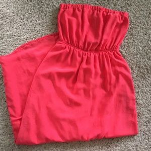 Strapless Maxi Dress